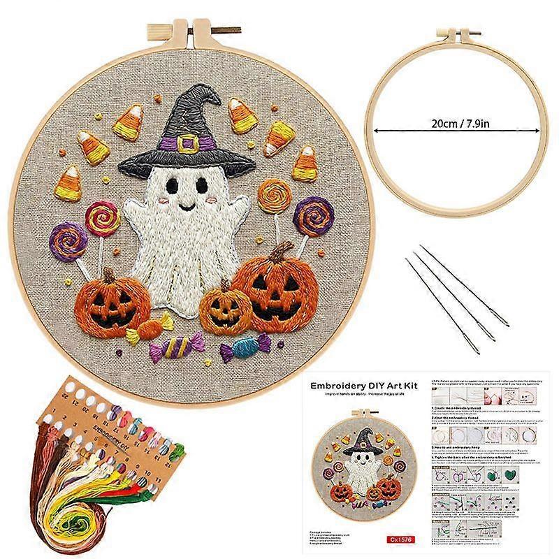 Beginner-Friendly Halloween Stitch Kit