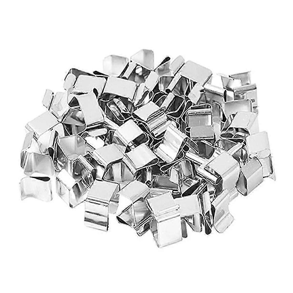 50Pcs Rustproof Gutter Light Hooks