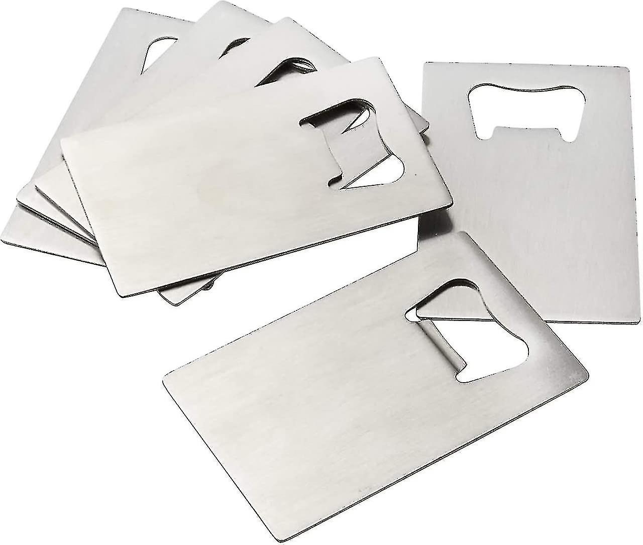 Edelstahl Kreditkarten-Flaschenöffner-Tool