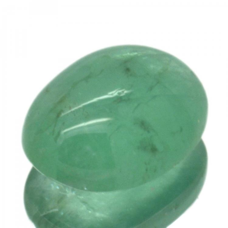 1,86 Ct.emerald Oval Cabochon awo55