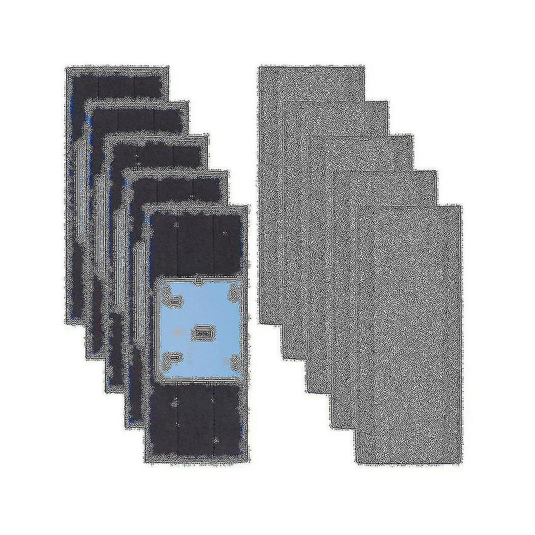 10 Pack Mop Pad For Jet M6 Ultimate Robot Mop,washable Microfiber Replacement Cleaning Pad