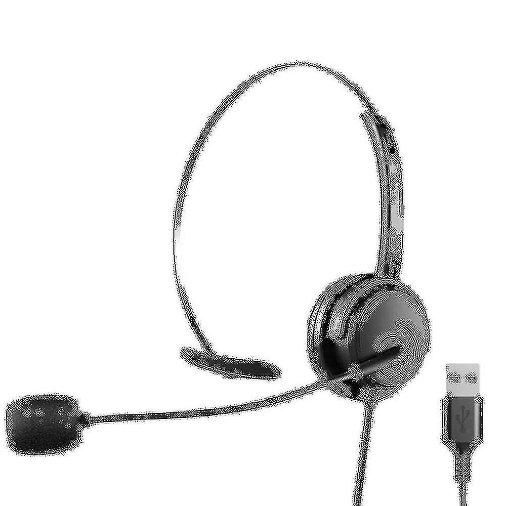 Single Earphone Headset Portable Audio-visual Headset Computer Mobile Phone Usb Interface