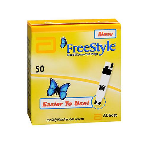 Freestyle Blood Glucose Test Strips, 50 each (Pack of 1)
