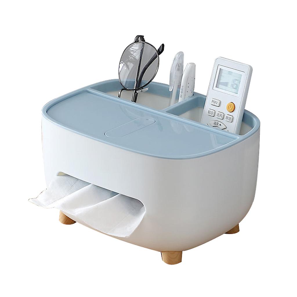 Large Capacity Multifunctional Plastic Desktop Storage Box with Compartments