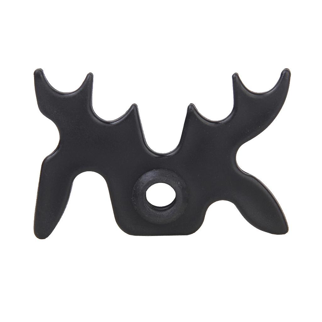 2pcs Plastic Butterfly Moosehead Design Pool Cue Bridge Stick 9 Slip-On Spider Bat