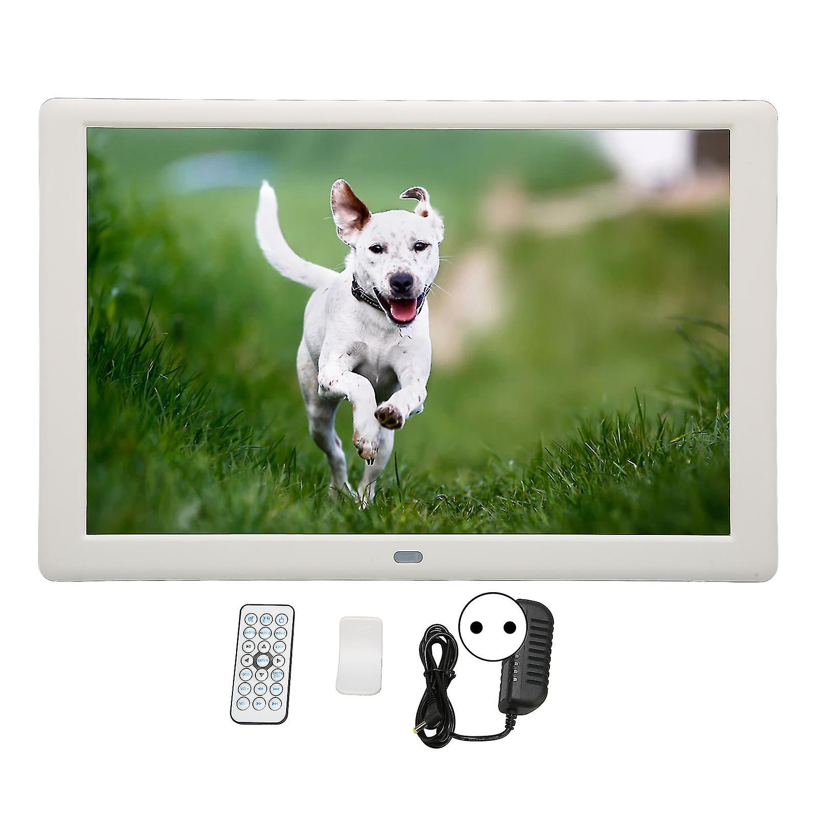 10.1" IPS HD Digital Photo Frame with Dual Control, Slideshow & Multifunction Features