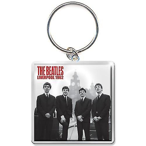 The Beatles In Liverpool Photo Print Keyring