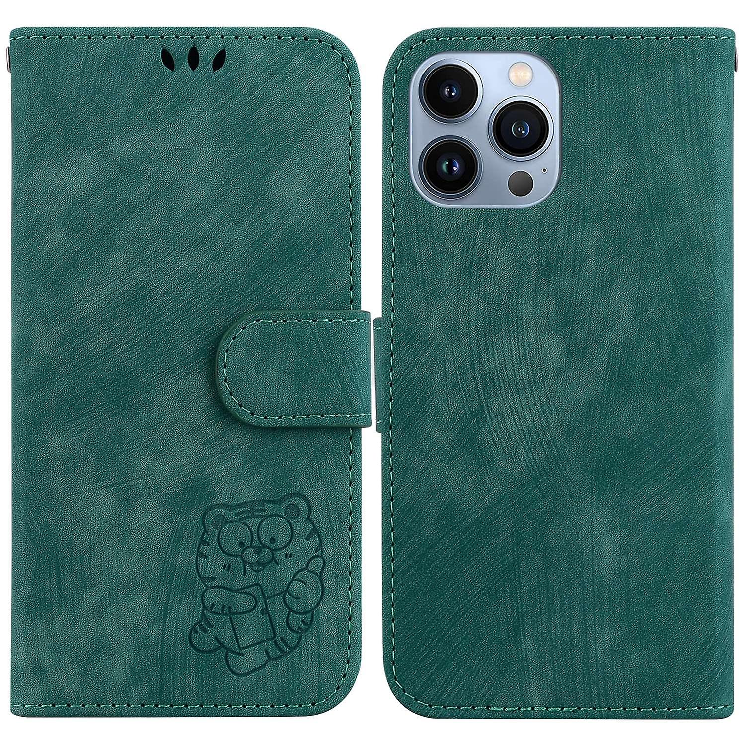 Embossed Leather Case For iPhone 14 Pro Max