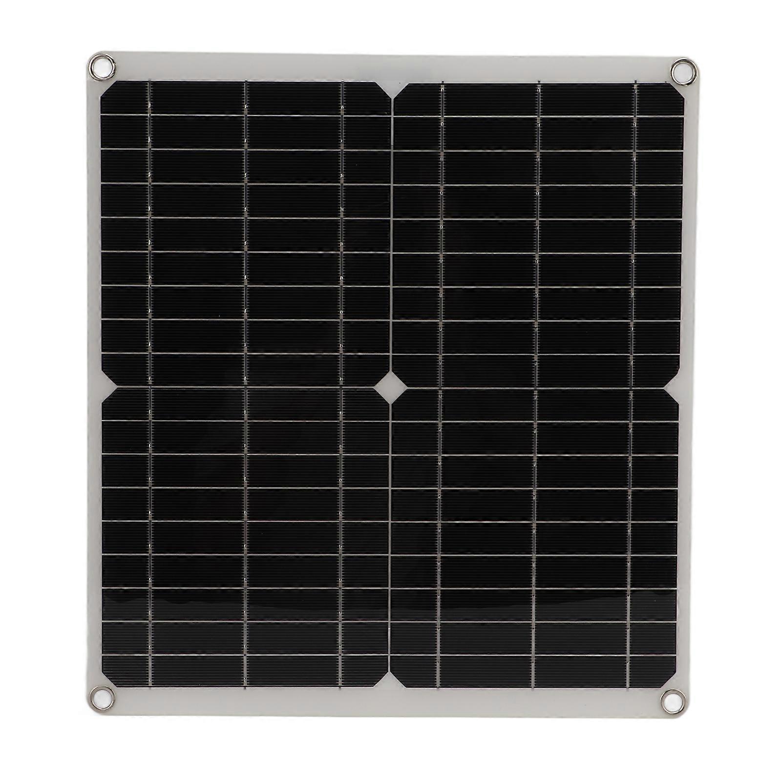 Outdoor Portable Solar Panel 25W Foldable USB Monocrystalline Solar Panel Kit for Mobile Phone Laptops