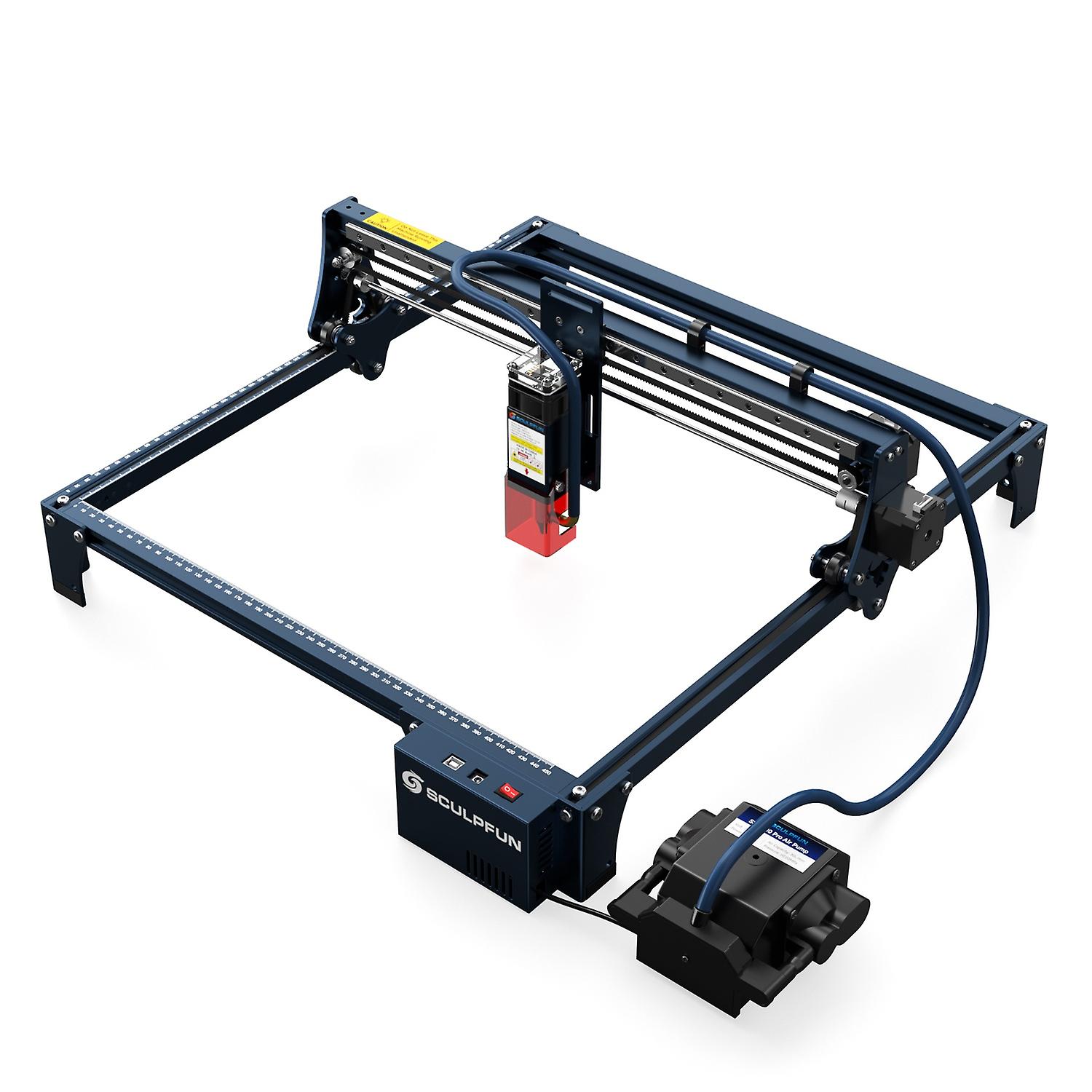 SCULPFUN S30 PRO Laser Engraver with Automatic Air-assist System 10W Engraving Machine with Replacea