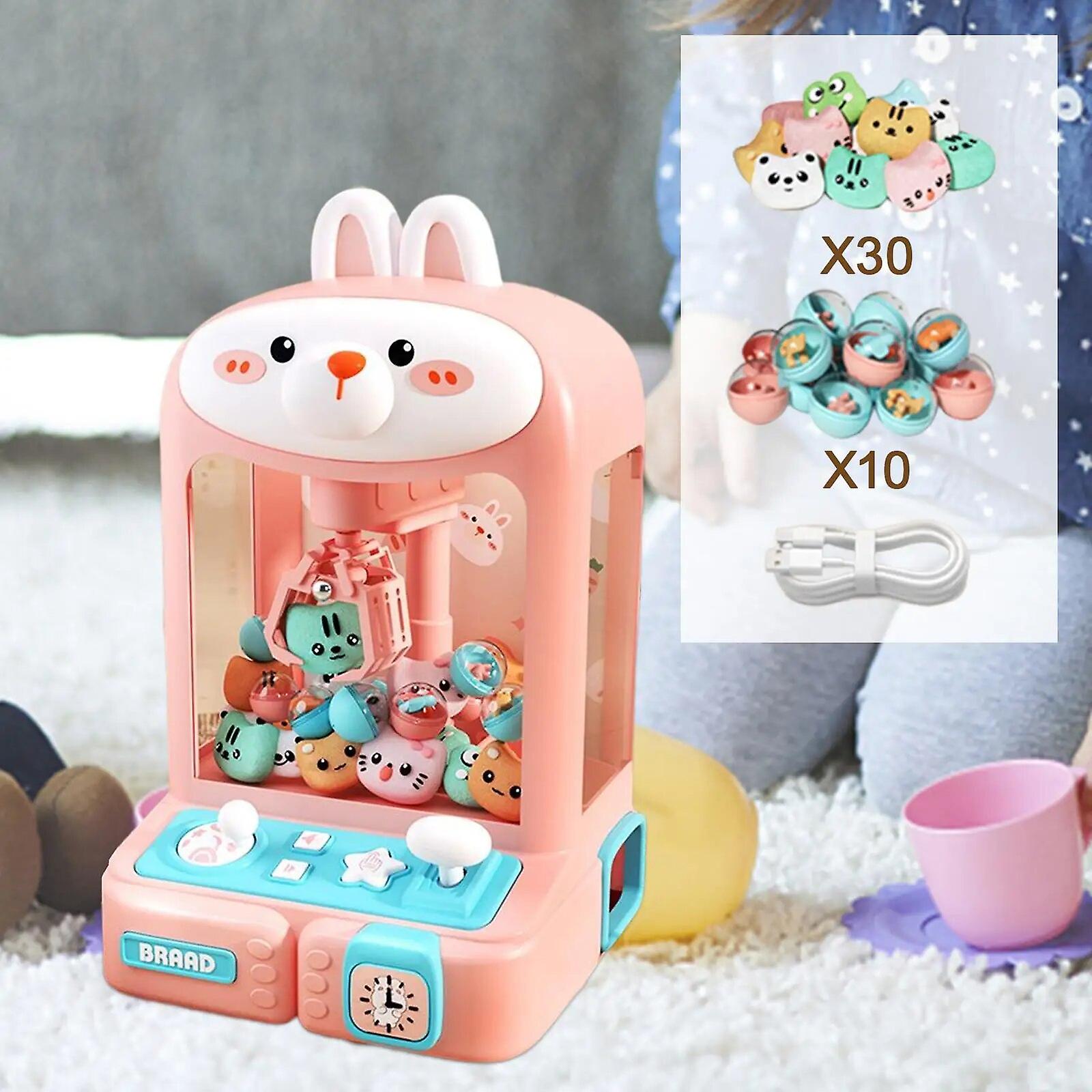 Mini Claw Machine With Lights Electronic Small Toys For Party Adults Boys