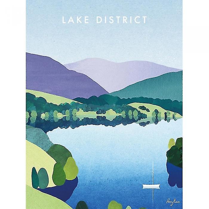 Henry Rivers Lake District Windemere Canvas Print