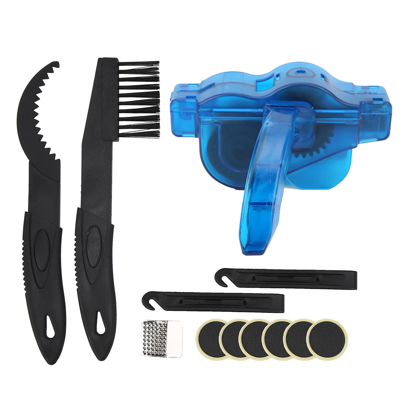 Bicycle Chain Scrubber Brush Cleaning Kit Bike Maintenance Accessory Maintenance Accessory