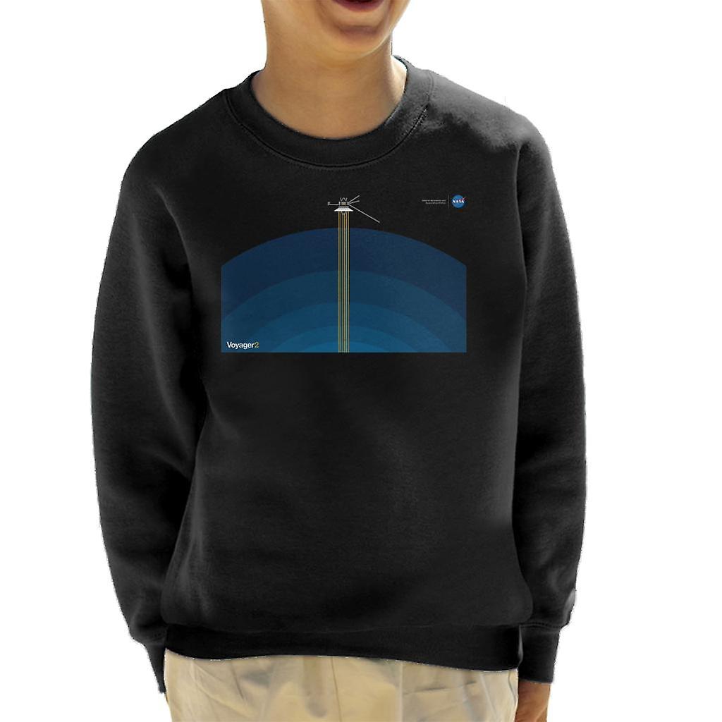 NASA Voyager2 Transmission Kid's Sweatshirt
