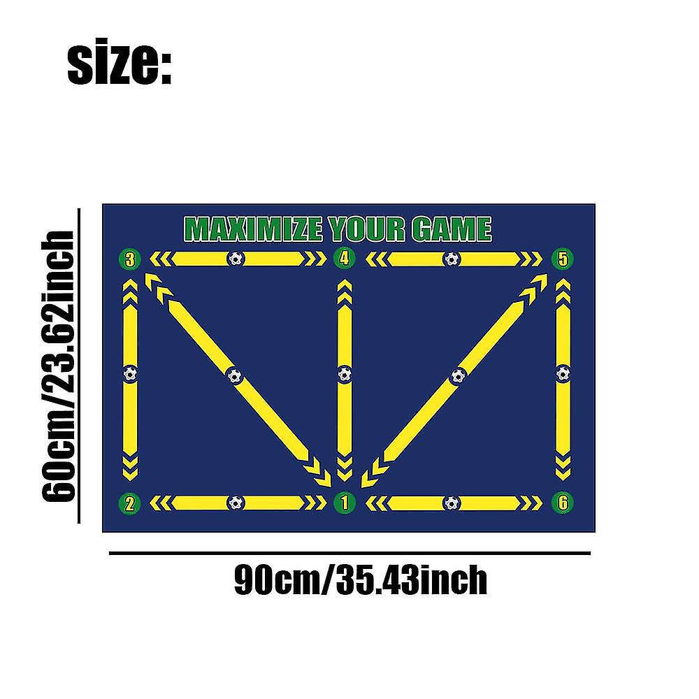حصيرة تدريب كرة القدم ، حصيرة إتقان الكرة Fpro كرة القدم ، حصيرة تدريب خطى كرة القدم