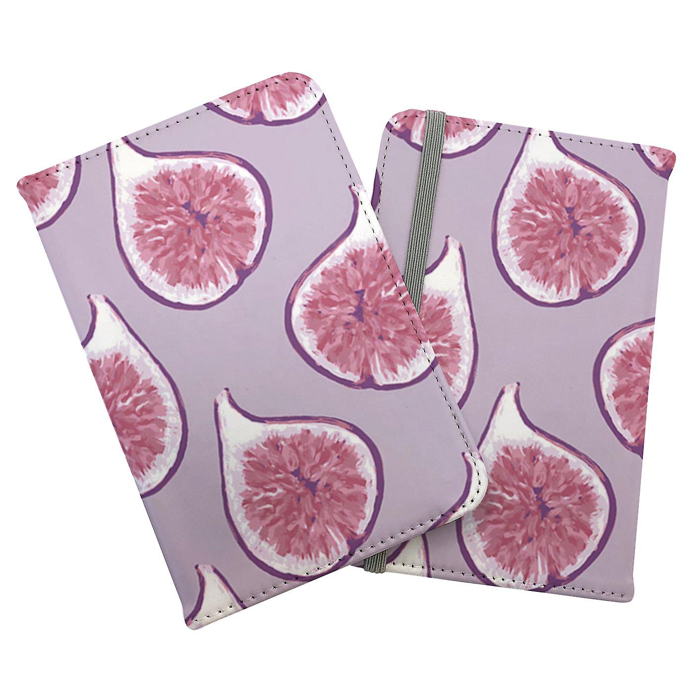 Modern Fig Pattern Passport Cover