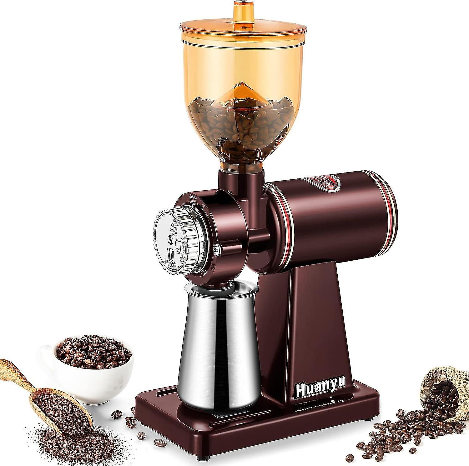 Commercial and Home Milling Grinder for Beans Nuts Spice Burr Grinder Professional Grinder 8 Gears G