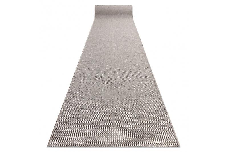 Runner SISAL FLOORLUX design 20433 silver PLAIN 70 cm