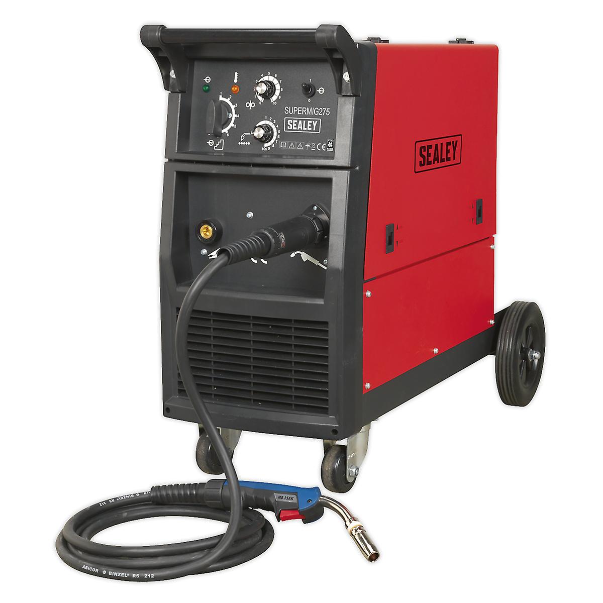Sealey Supermig275 Professional Mig Welder 270Amp 230V With Binzel Euro Torch