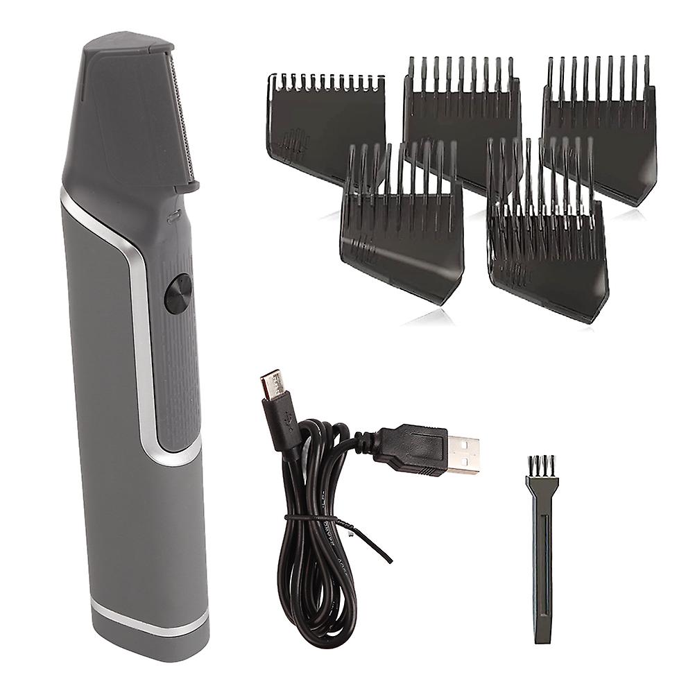 Hair Trimmer, Body Shaver, USB Retractable, Titanium