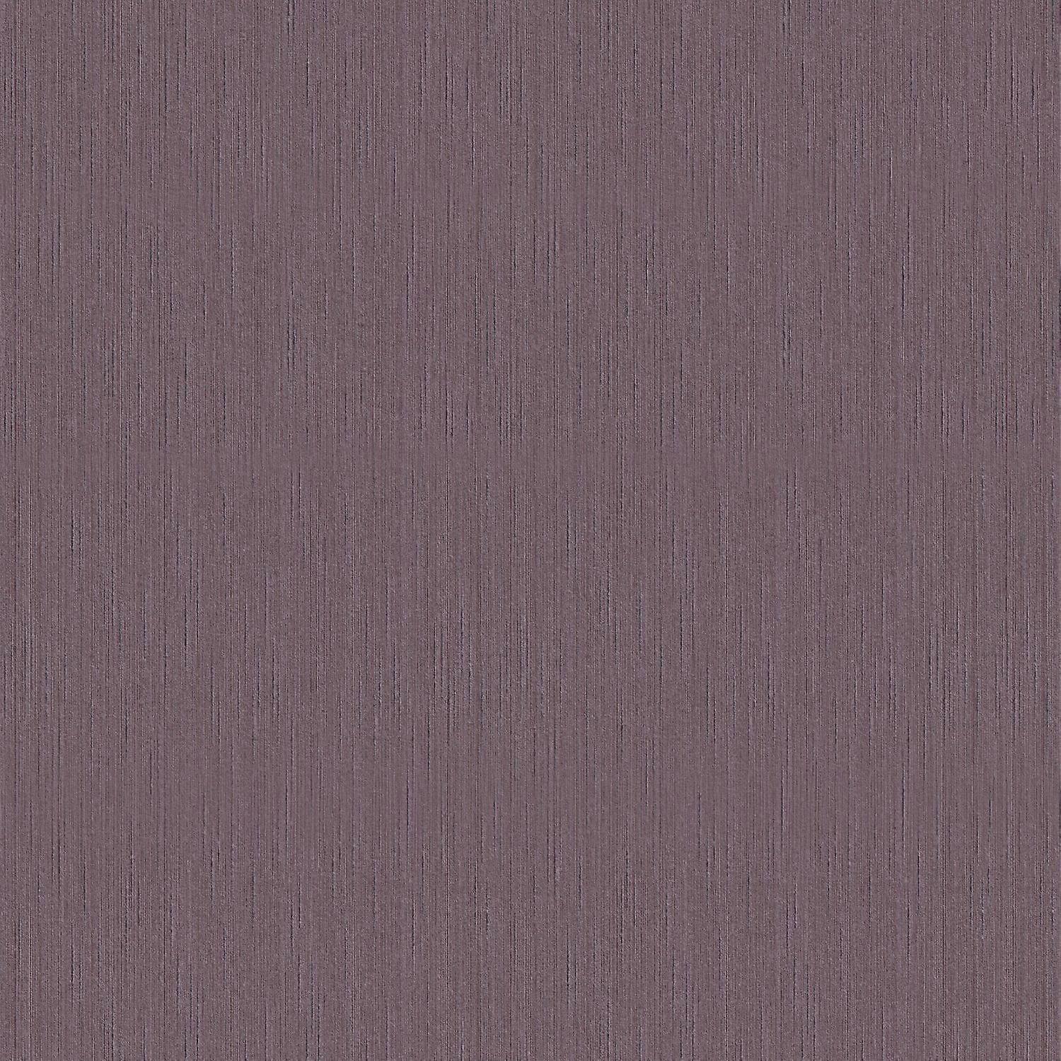 Uni kleuren behang Profhome 965110-GU textiel behang gestructureerd in used-look mat purper 5,33 m2