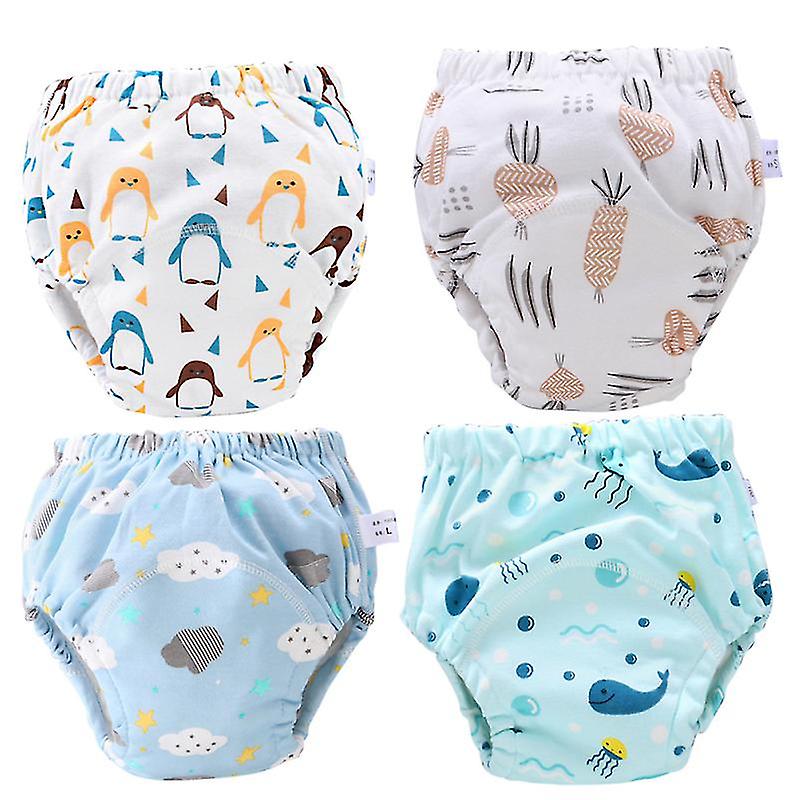 4pcs Baby Diapers