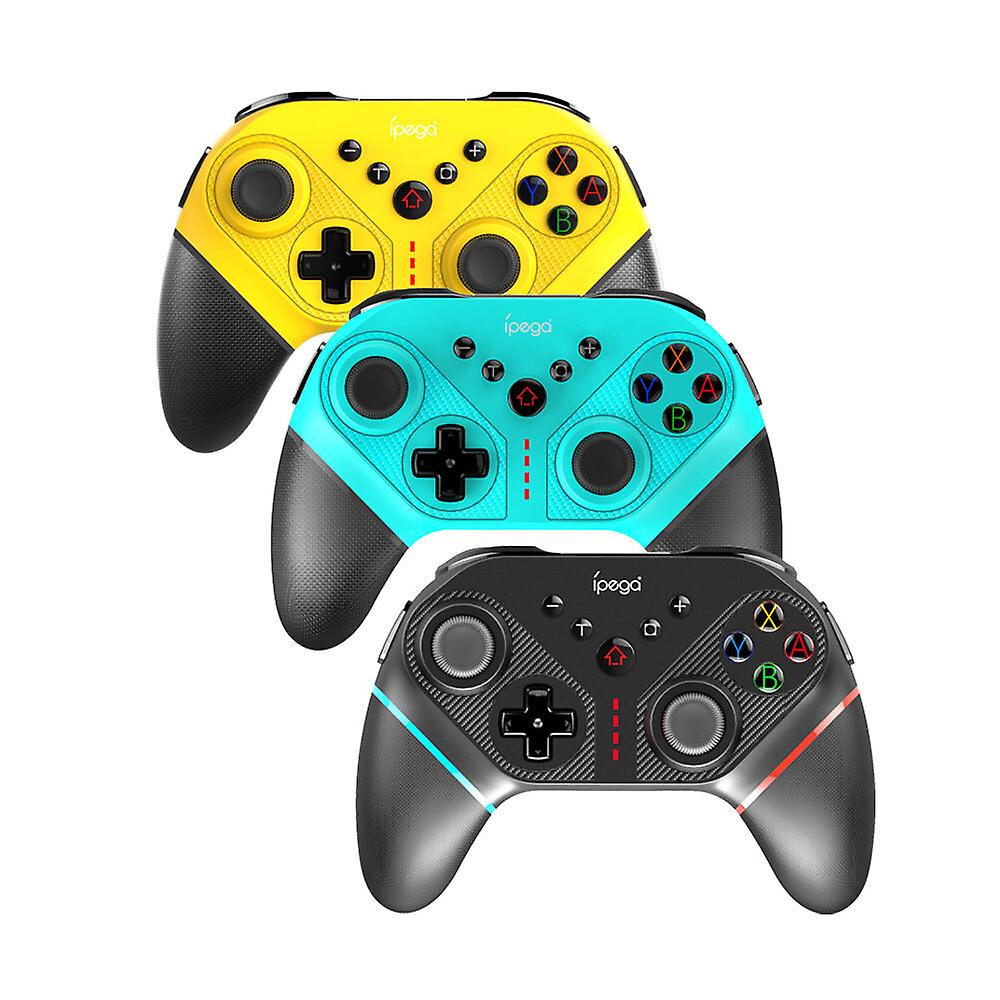 Switch Android Pc Için Kablosuz Gamepad Altı eksenli Jiroskop Somatosensoriyel Titreşim Turbo Oyun Denetleyicisi