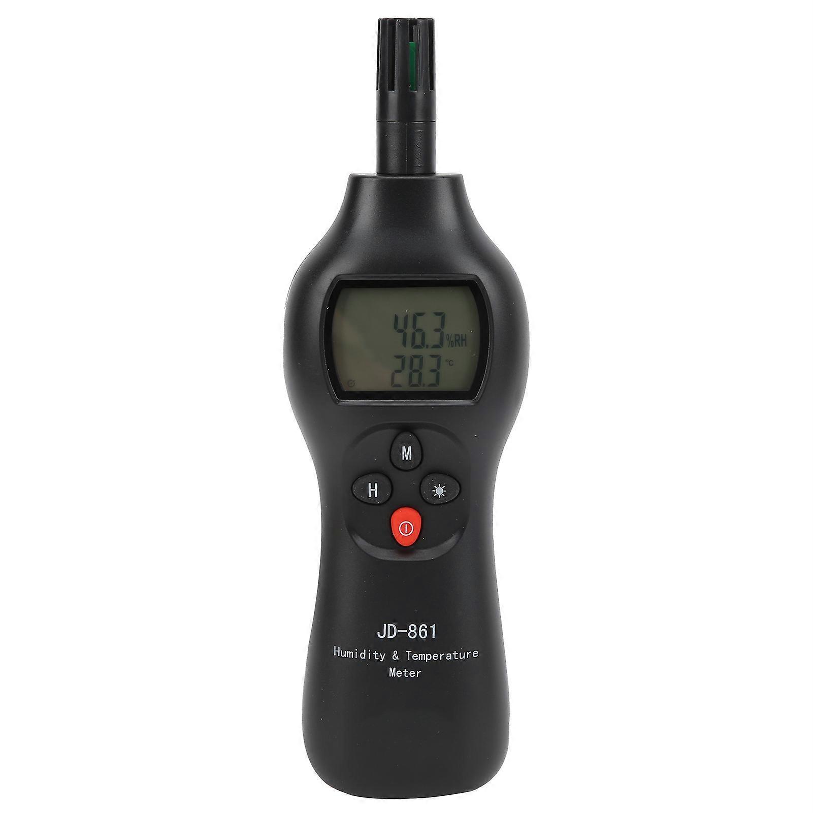 JD?861 Temperature and Humidity Meter Portable Digital Display Multifunctional Measuring Tool