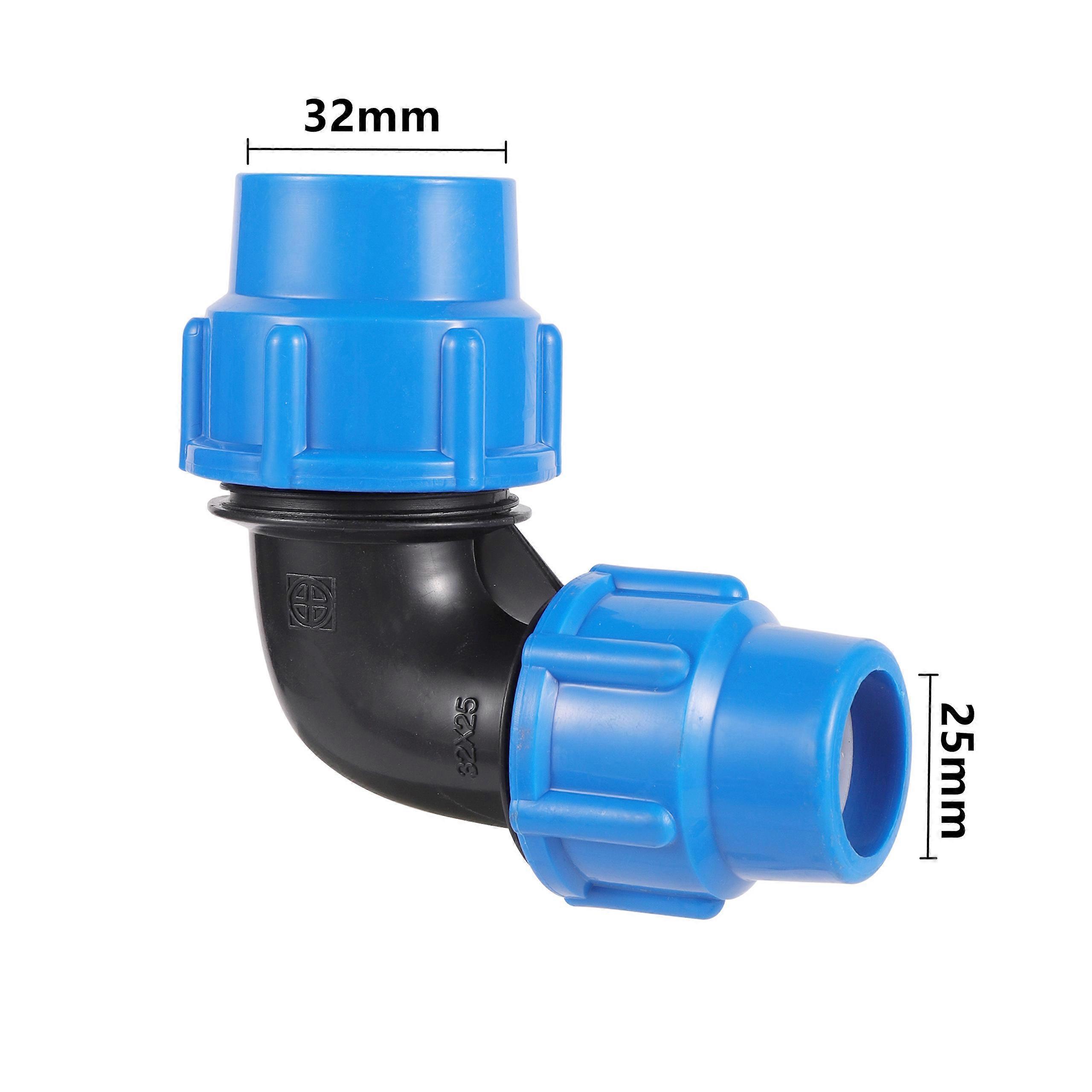 25-20/32-25mm Elbow Conversion Connector PE PVC Pipe Reducing Quick Connector Agriculture Greenhouse Garden Irrigation Fittings