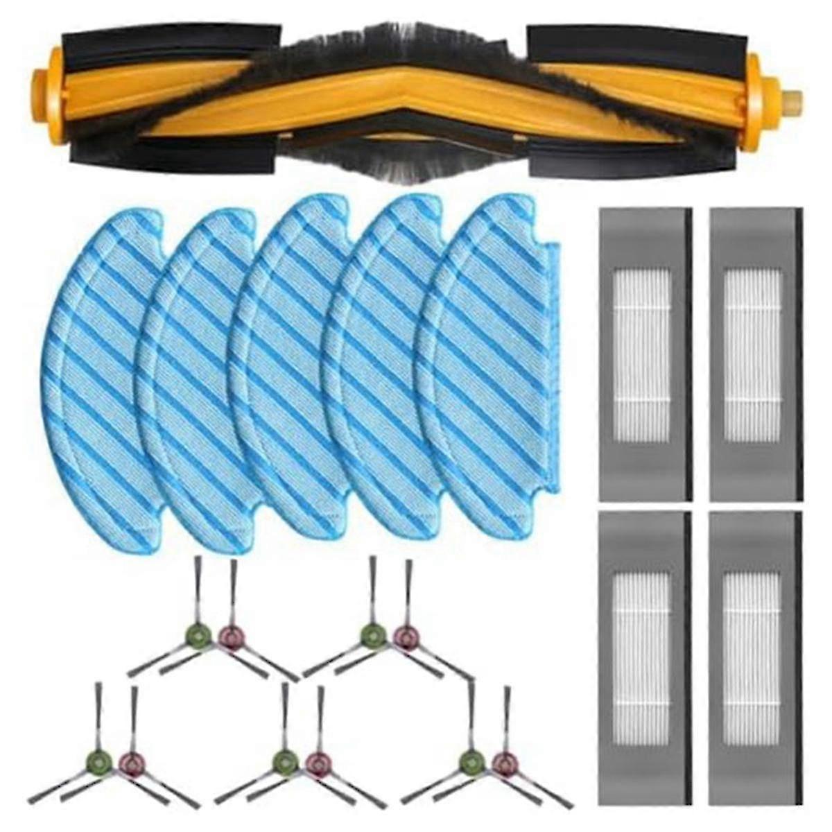 For DEEBOT N10 N10PLUS Robot Vacuum Cleaner Main Side Brush Hepa Filter Mop Cloth Replacement Parts