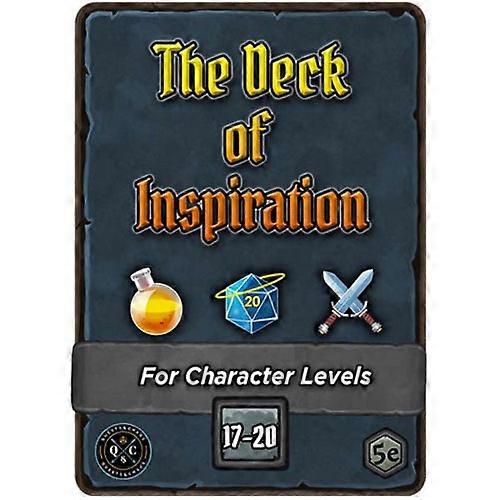 LVL 17-20 Quests & Chaos:Deck of Inspiration Exciting, Easy & Fun-to-play Game