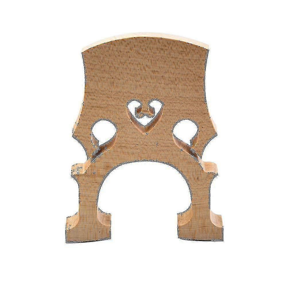 1pc Replacement Part 3/4 Maple Bridge For Double Bass Contrabass Upright Bass-Excellence