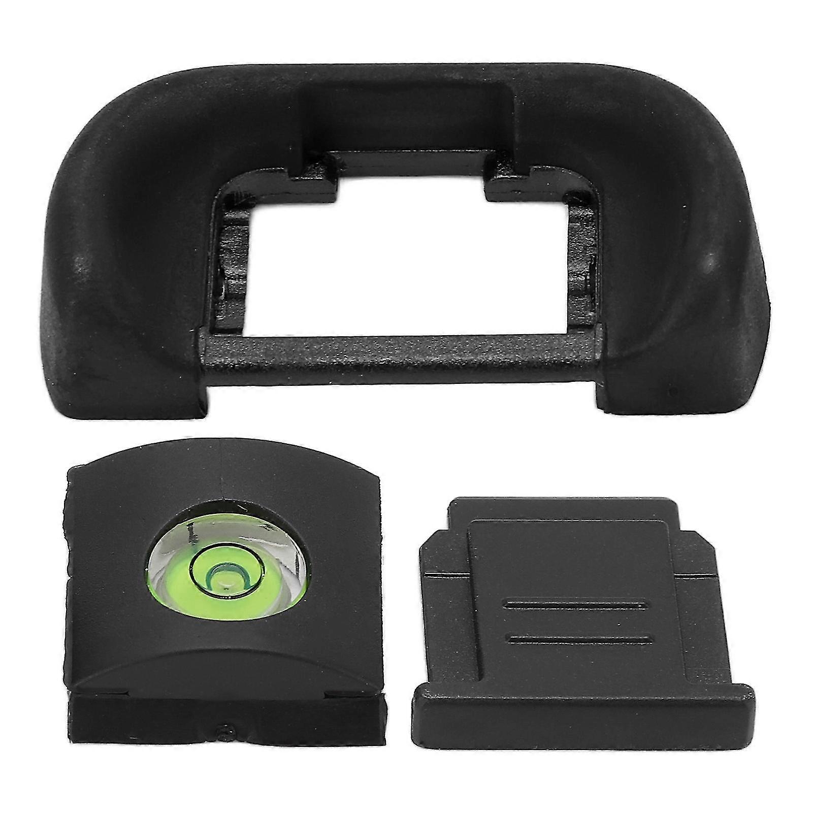 EP-11 Camera Viewfinder Eyecup Eyepiece Protector Replacement compatible with Sony A7II with Camera Hot Shoe Level and Cover_Sep