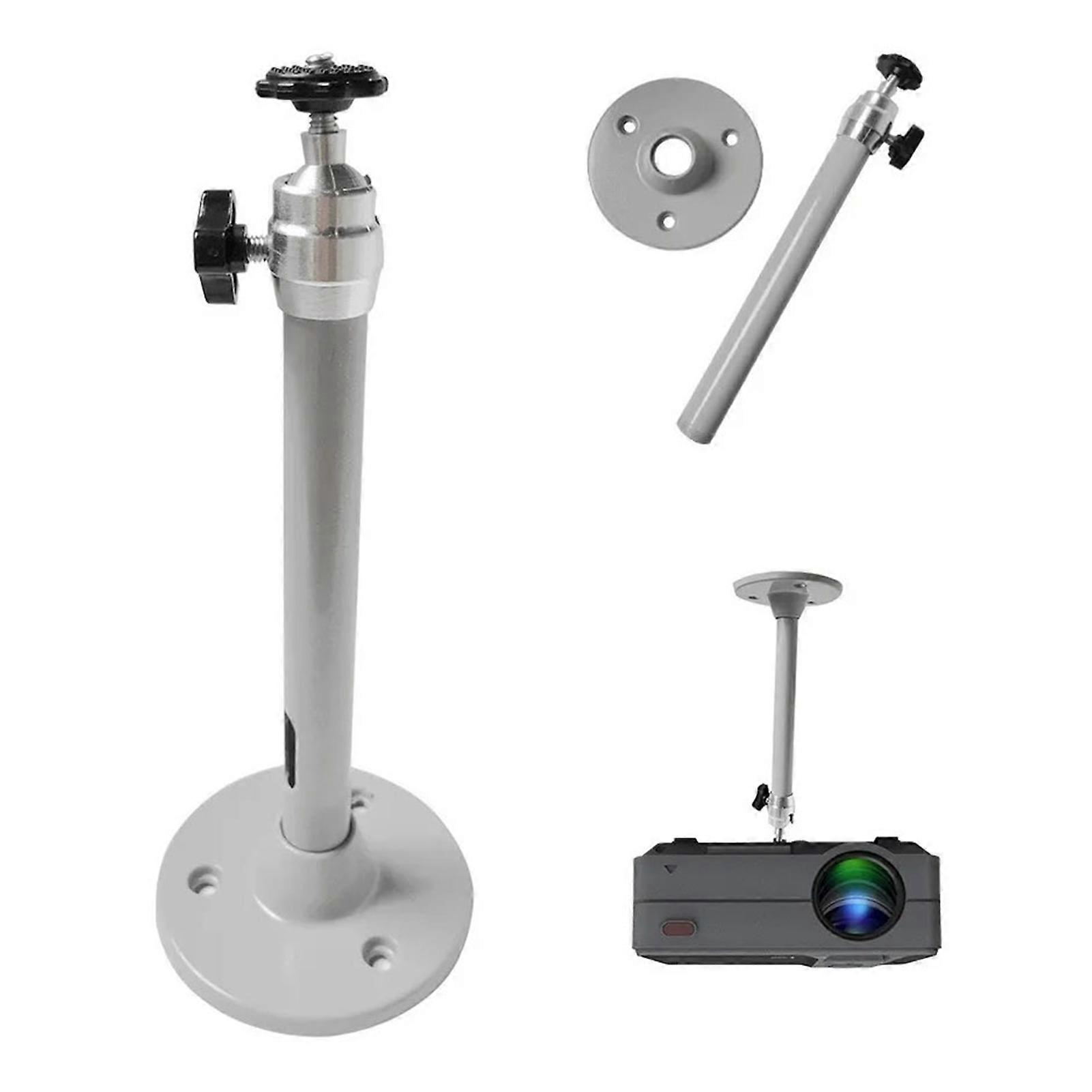 Projektortakfäste 18 mm universellt justerbart projektortakfäste för mikroprojektor silver