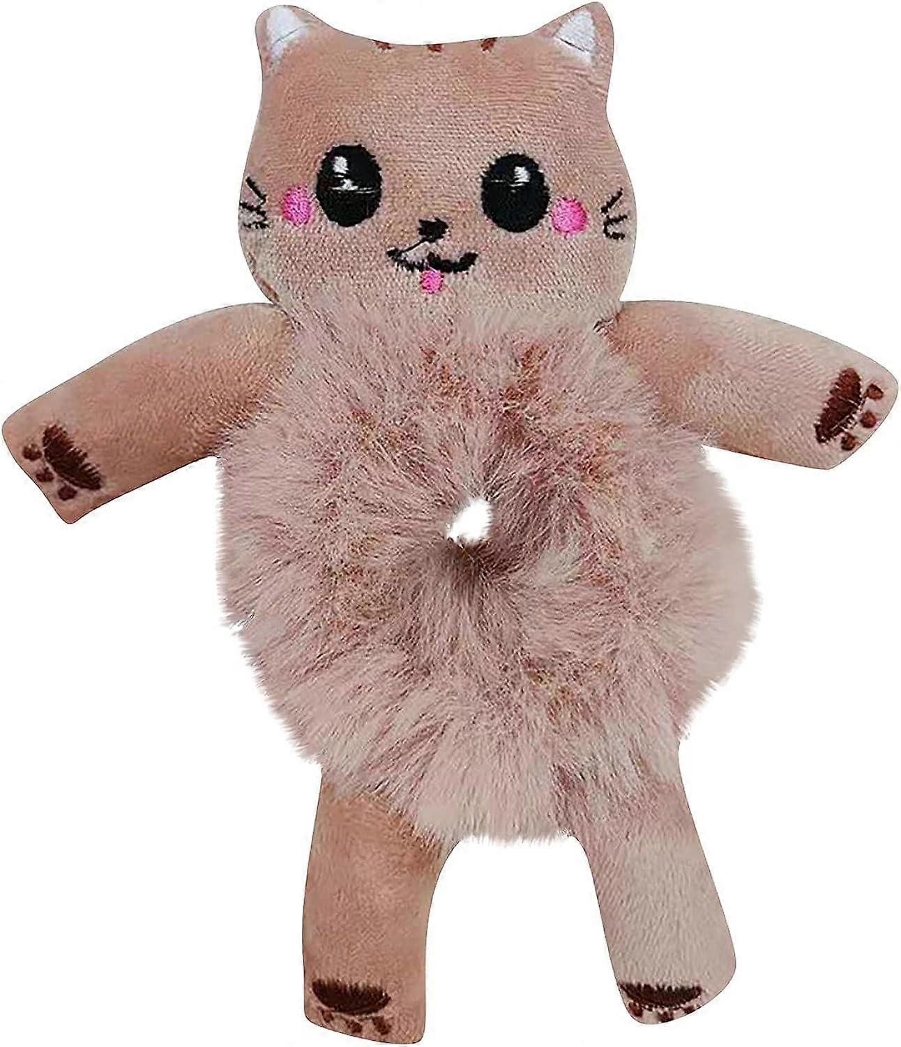 QQDD őszi és téli női aranyos plüss állatszőr ólomkötél lófarok bőrtok vad hajnyakkendő