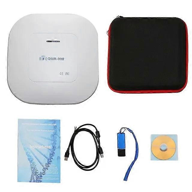 Best Selg Qmr 998 Mini Portable Original Software Palm Hand Touch Quantum Bio-electric Body Analyzer