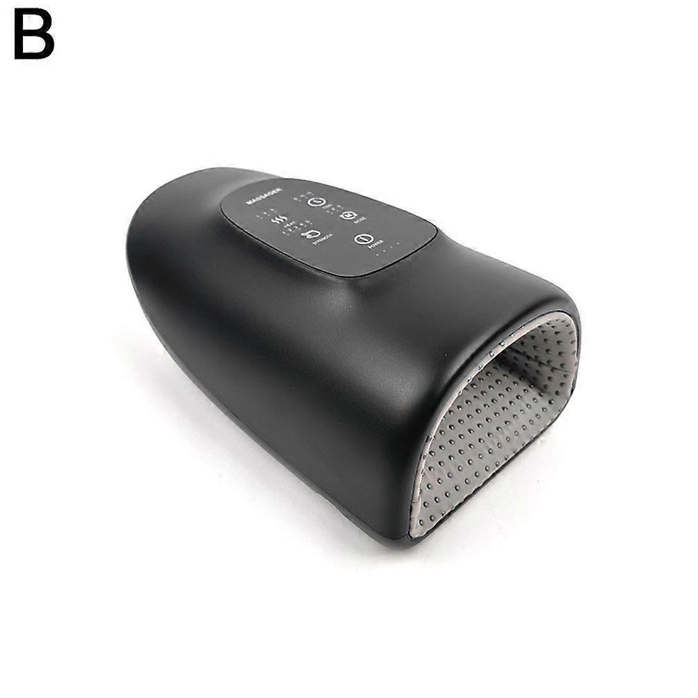 Electric Hand Massager Compression Heating Relief Palm Acupoint Fatigue