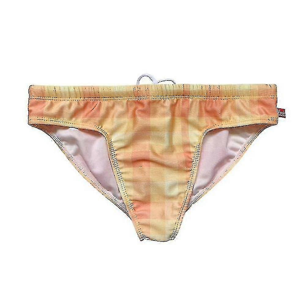 Mäns Låga Underkläder Simning Bära Trunkar Trosor Bikini Thong Badkläder Shorts Snabbtorr Herr Kort Surf Snörning Trosor