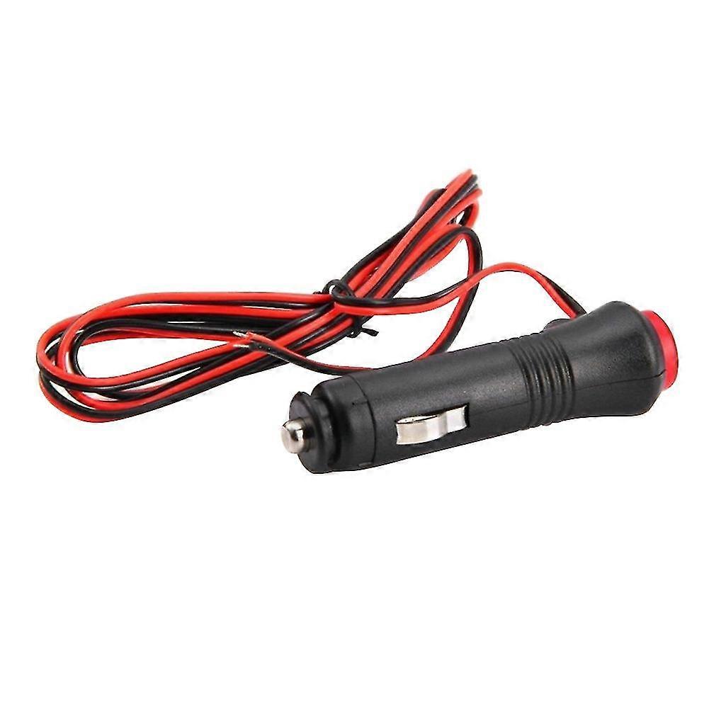 12v-24v Auto Car Cigar Lighter Socket Plug Connector Extension Cord With Switch