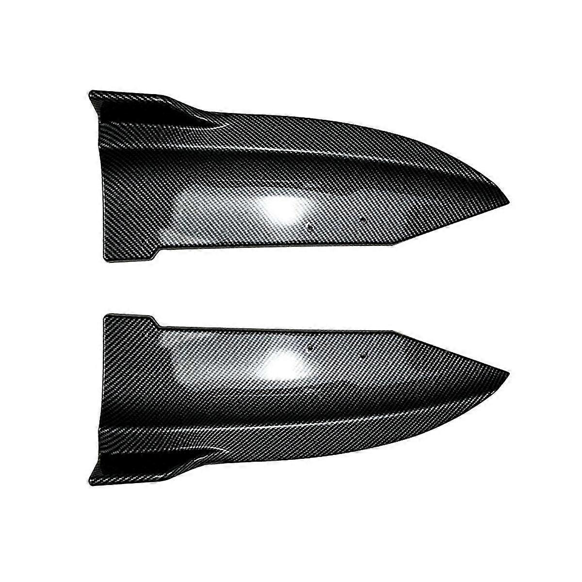 For X6 G06 2019-2022 Rear Bumper Canards Spoiler Splitter Diffuser Protector Cover Accessories, ABS