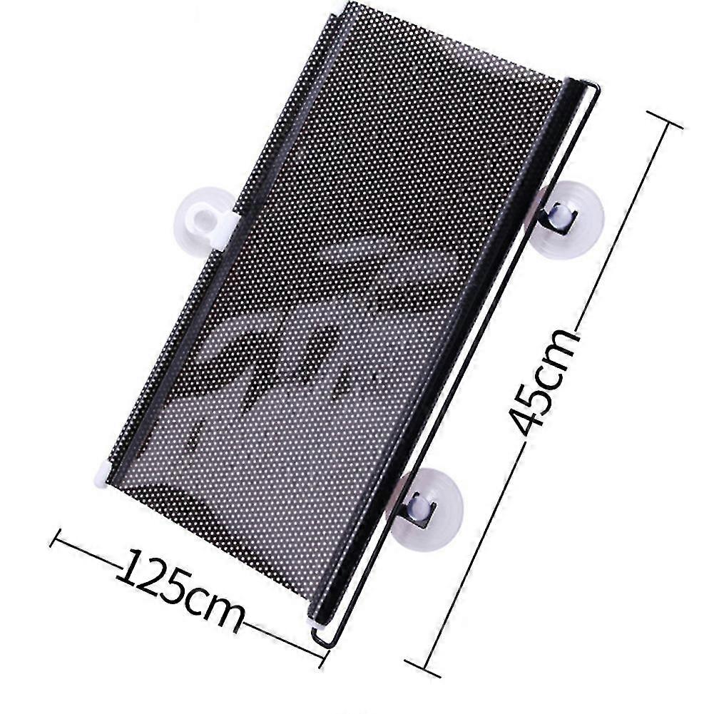 Automatic Retractable Car Sun Shade Foldable Windshield Sunshade Protector Cover Curtain