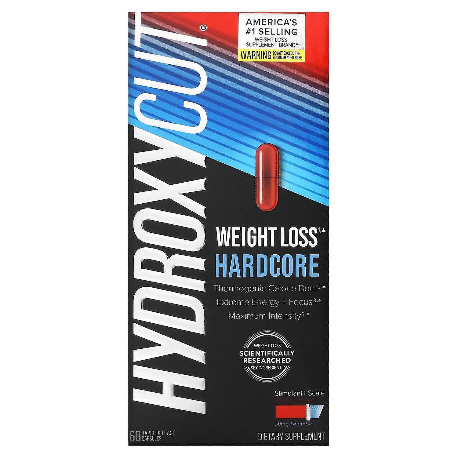 Hydroxycut, Weight Loss Hardcore, 60 Rapid Release Capsules