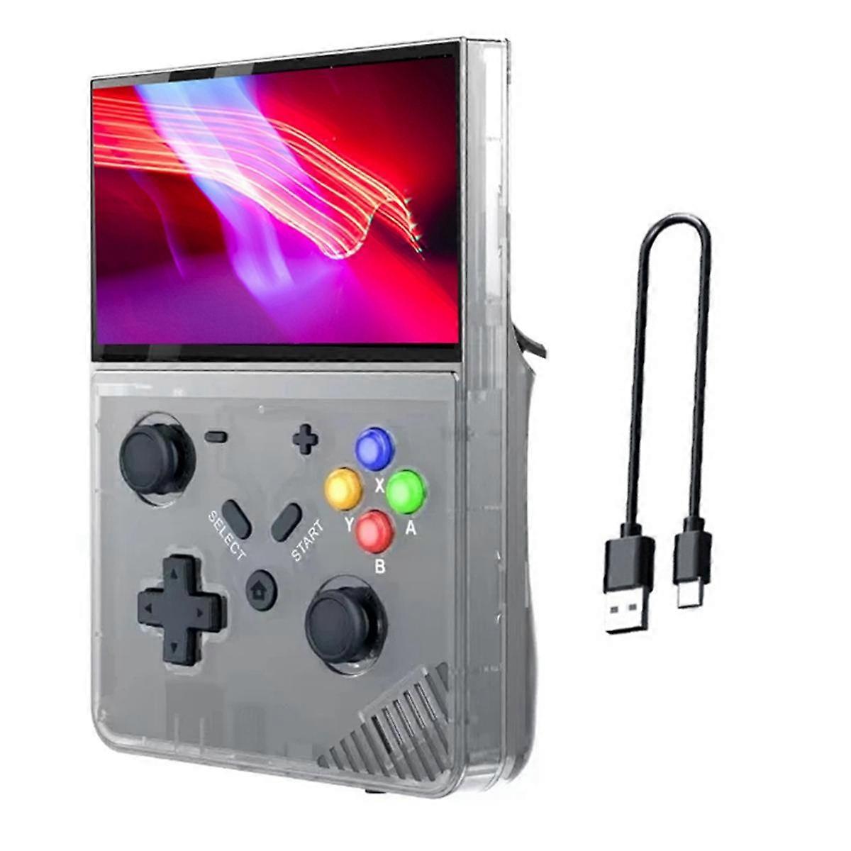 R43 PRO Handheld Game Console 128G 4.3 Inch 4K HD Retro Game Console Linux Sys for PSP PS1 N64 B