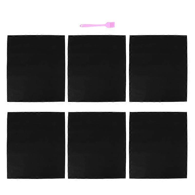 1 set practical barbecue pad professional baking mat reusable barbecue mat