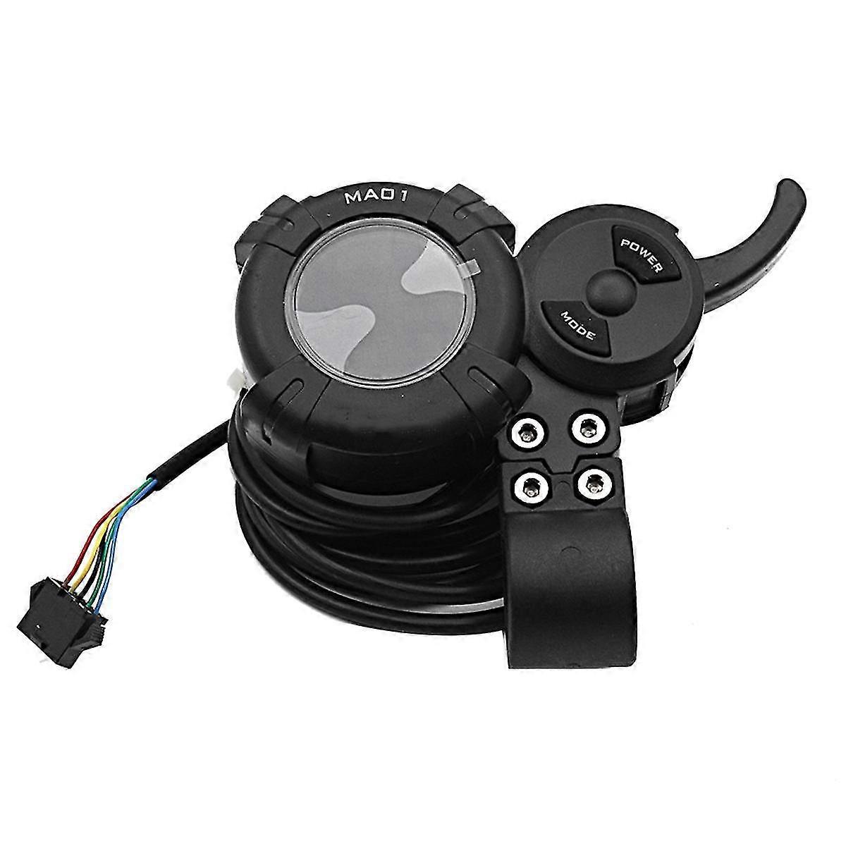 För Damao Ma01 Elscooter LCD-skärm Dashboard Meter 36v-72v Knuckle Throttle Switch Elektrisk