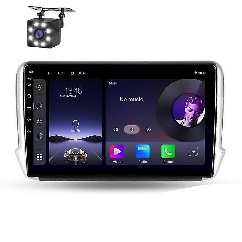 Car Radio Android For Peugeot 2008 1 2013 - 2020 Auto Multimedia Stereo