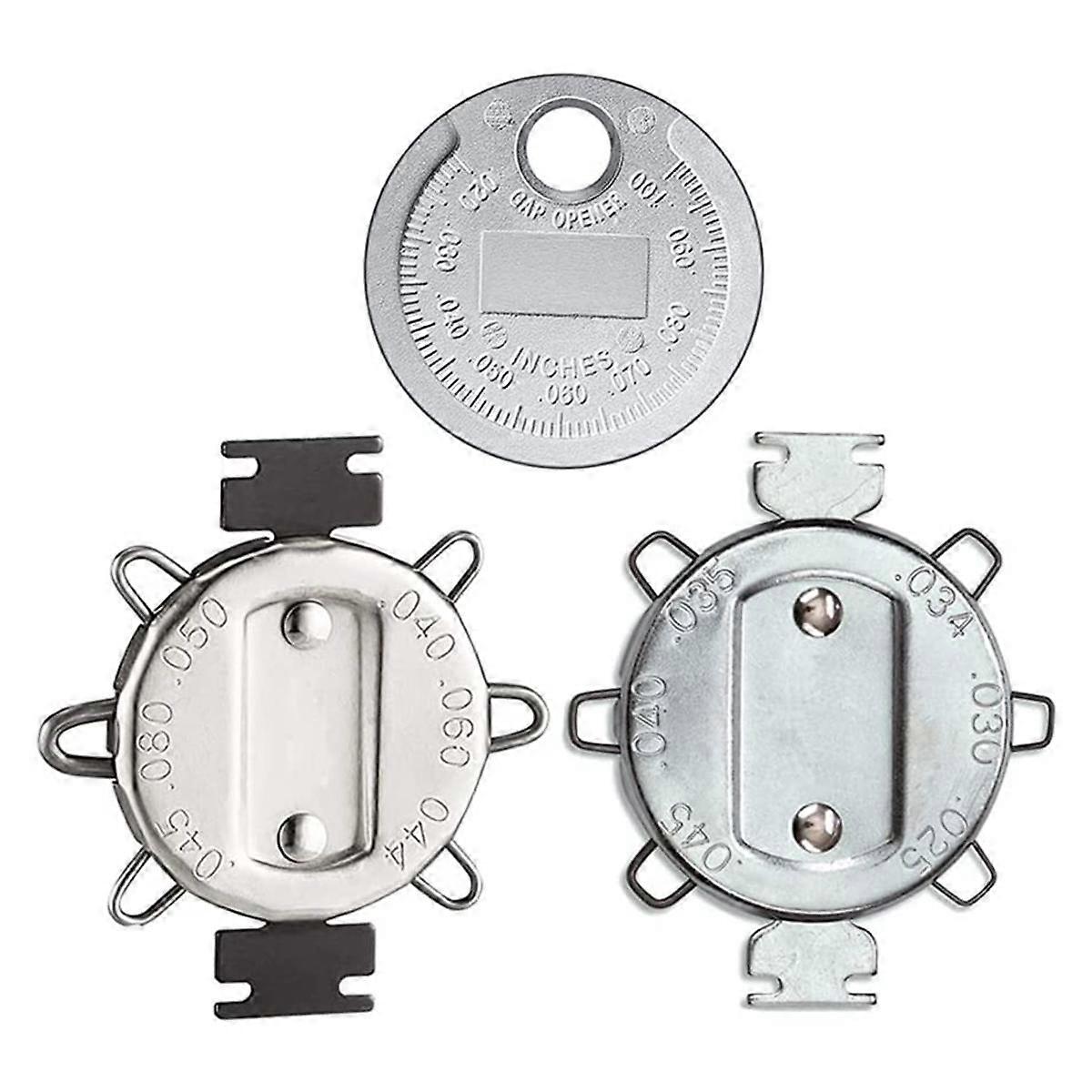 Spark Plug Space Gauge Measuring Tool - Inch and Metric  3 Pack