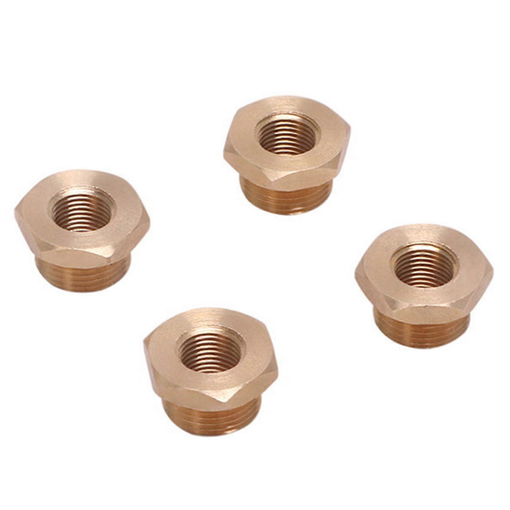 4PCS Motorcycle Exhaust Middler Link Pipe Sensor Adapter Screw Turn M12 for Ninja650 Z650 S1000RR M