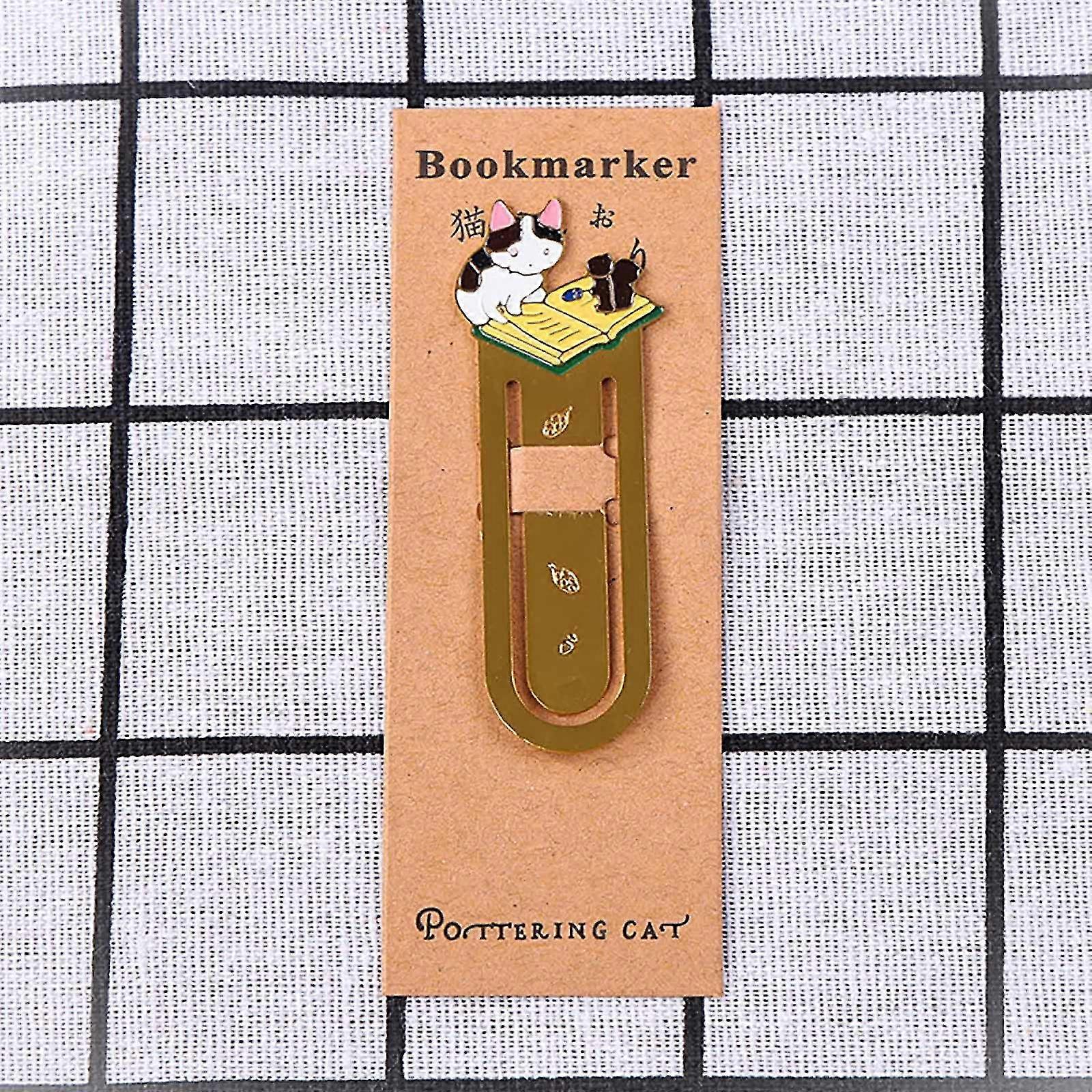 メタルかわいい漫画 ラブリーアニマルブックマーク ワッキーブックマーク学生ギフト