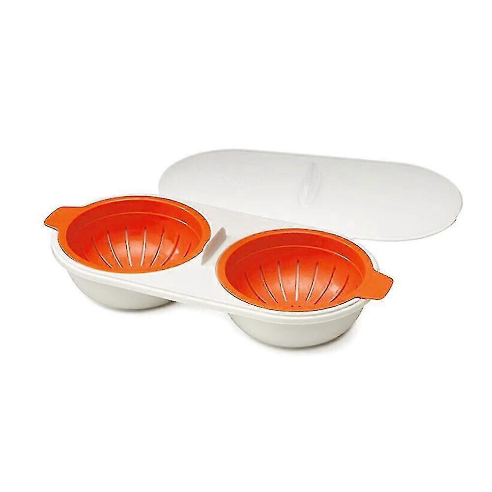 1microwave Boiled Egg Cup Orange